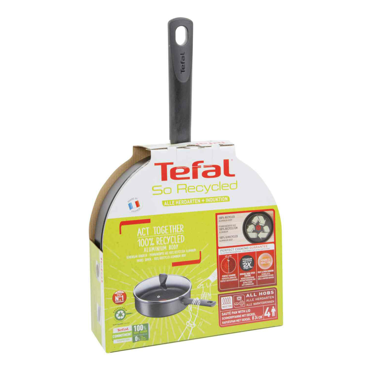 

Сотейник Tefal So Recycled 24 см