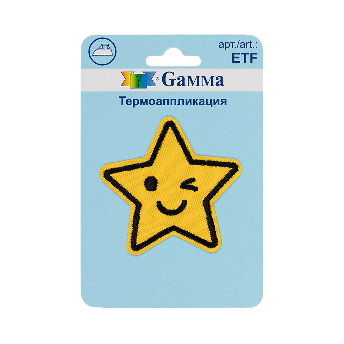 

Gamma №02, 1 шт, 01-224 Звезда, 5,5х5,5 см