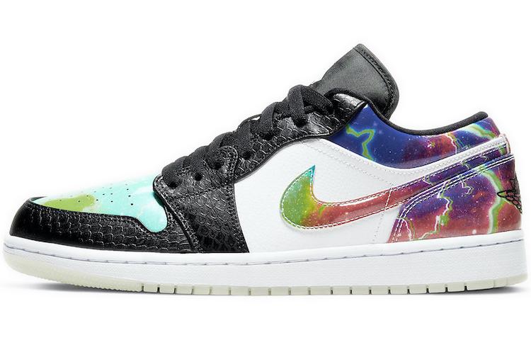 

Кеды унисекс Jordan Air Jordan 1 low multicolor разноцветные 40.5 EU, Разноцветный, Air Jordan 1 low multicolor