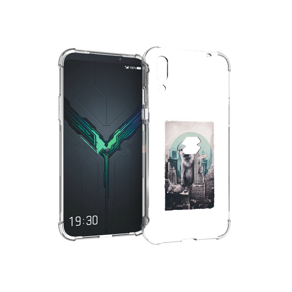 

Чехол MyPads Tocco для Xiaomi Black Shark 2 выдра в городе (PT144492.263.283), Прозрачный, Tocco