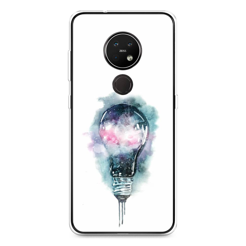 

Чехол на Nokia 6.2 "Волшебная лампа", Белый;серый, 123050-4