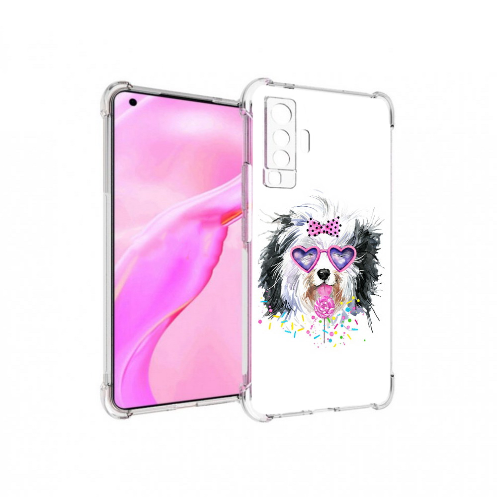 

Чехол MyPads Tocco для Vivo X50 пушистик (PT226969.391.559), Прозрачный, Tocco