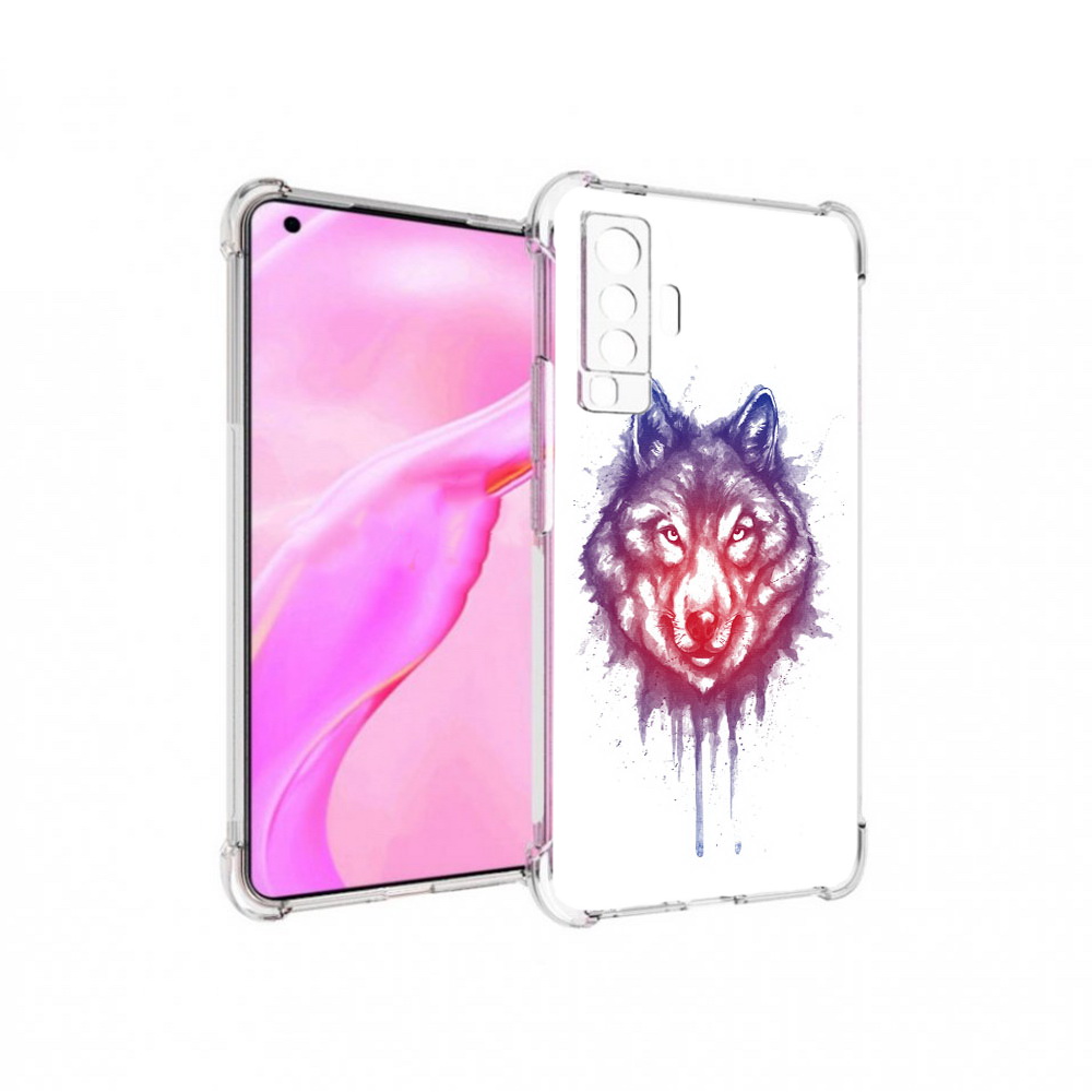 

Чехол MyPads Tocco для Vivo X50 пушистый волк (PT226969.391.561), Прозрачный, Tocco