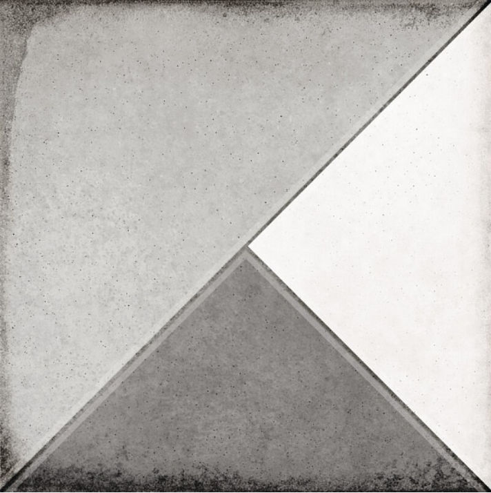 фото Плитка equipe vestige 24142 tangram cool grey 13.2x13.2 1 м2