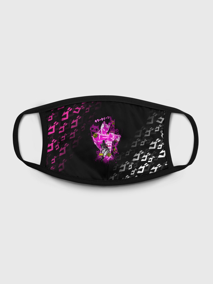 

Многоразовая маска унисекс Burnettie Killer Queen Розовый На Черной Полосе, Разноцветный, Killer Queen Розовый На Черной Полосе