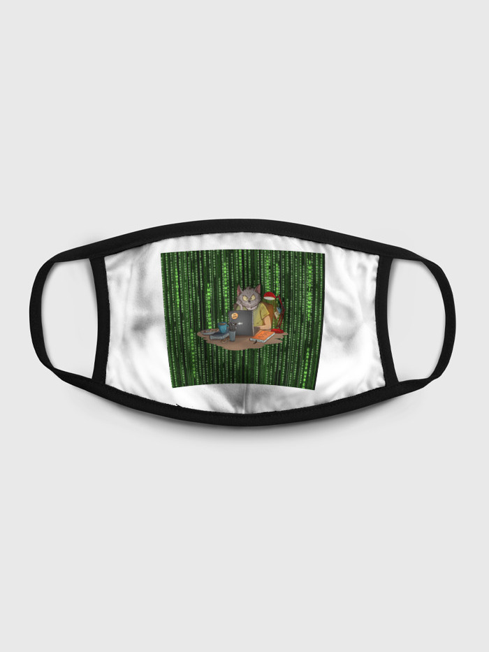 

Многоразовая маска унисекс Burnettie It Кот, Разноцветный, It Кот