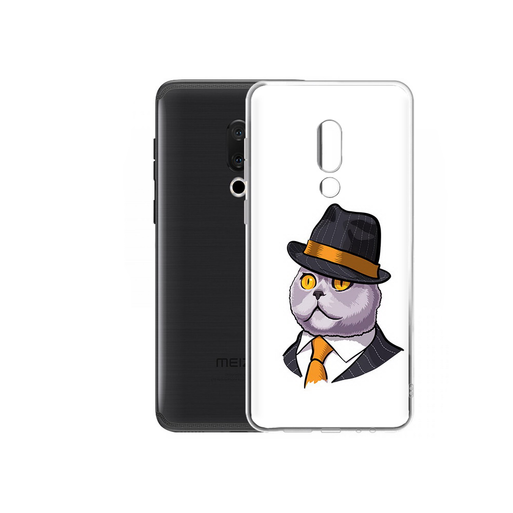 

Чехол MyPads Tocco для Meizu M15 Plus британец, Прозрачный, Tocco