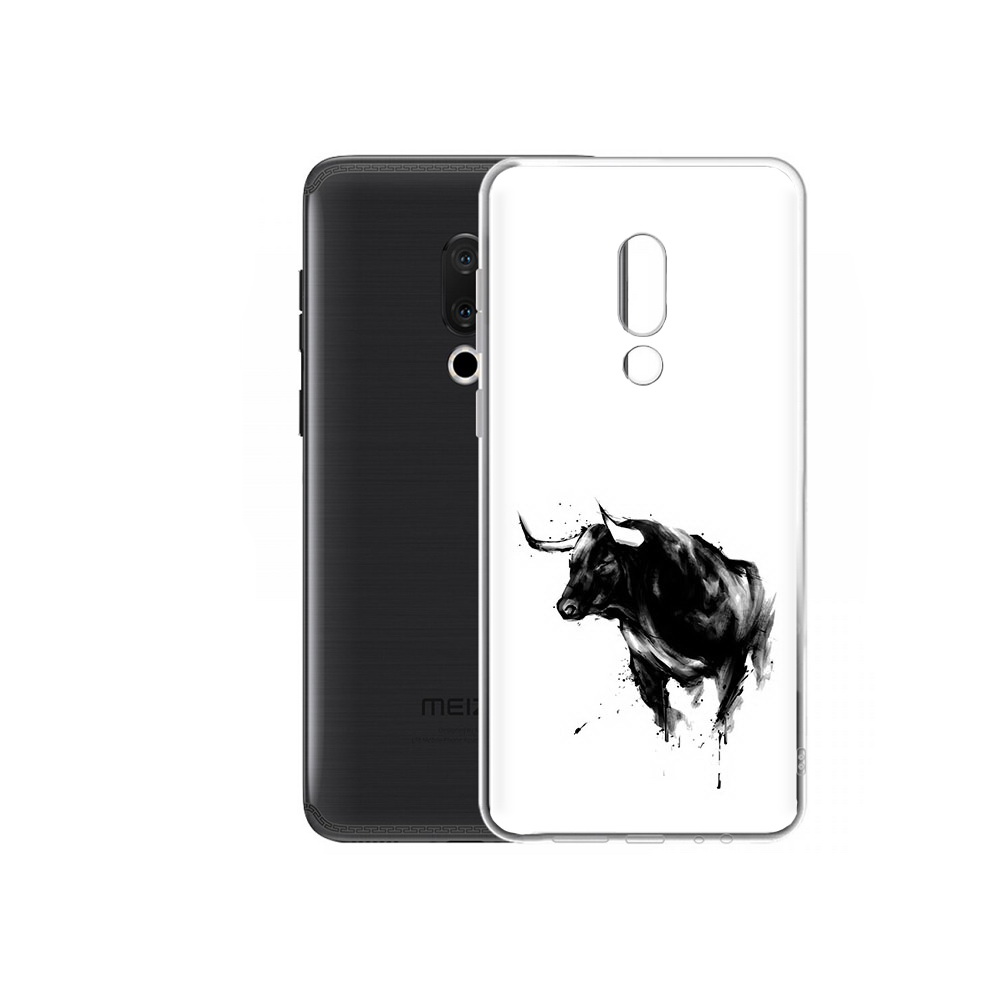 

Чехол MyPads Tocco для Meizu M15 Plus бык, Прозрачный, Tocco