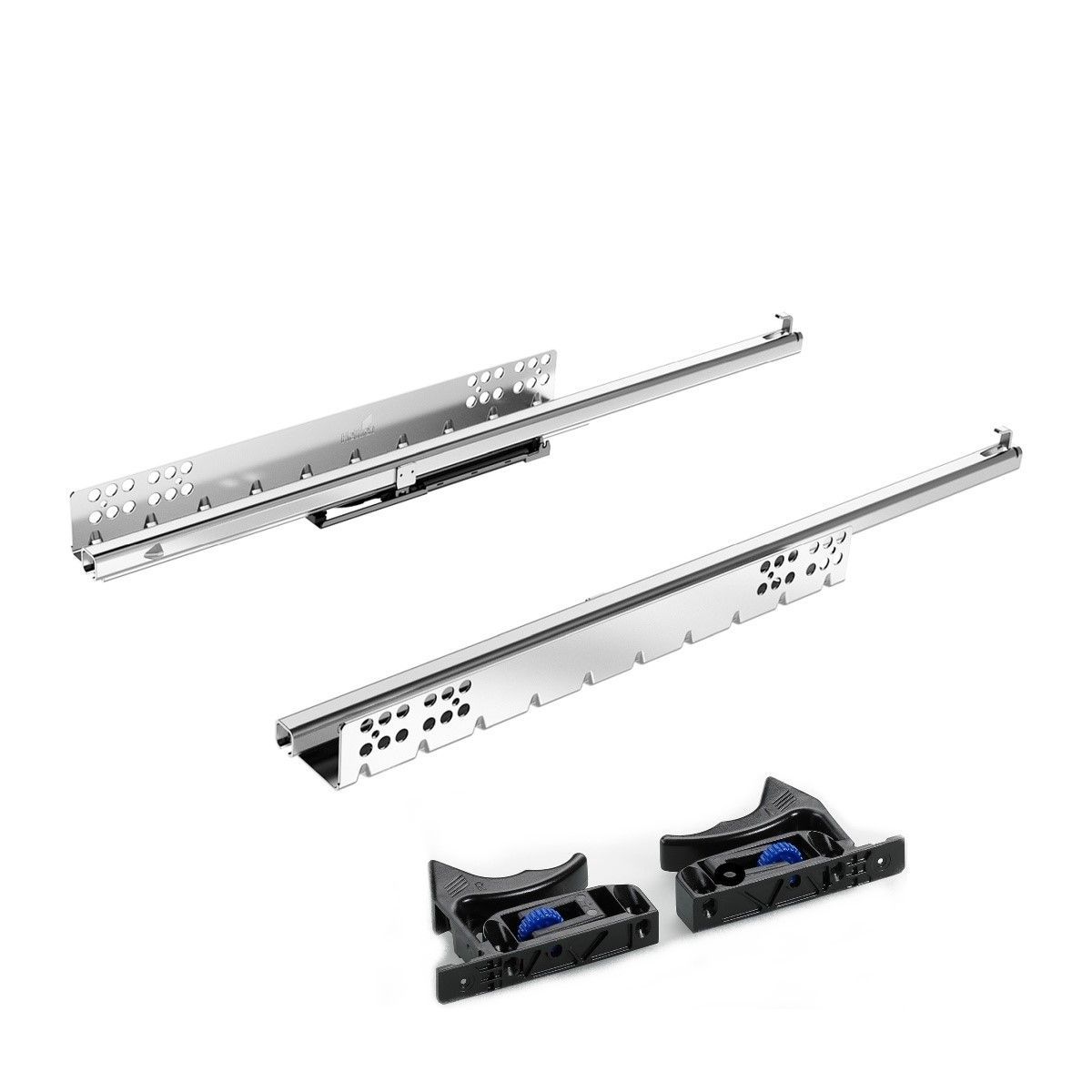 

Комплект направляющих Hettich Quadro 25 SFP частичное выдвижение, 450 мм, Серебристый