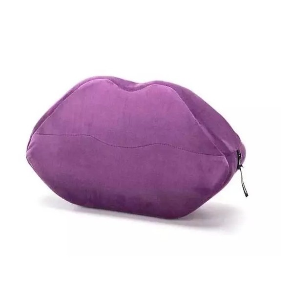 фото Фиолетовая микрофибровая подушка для любви kiss wedge liberator