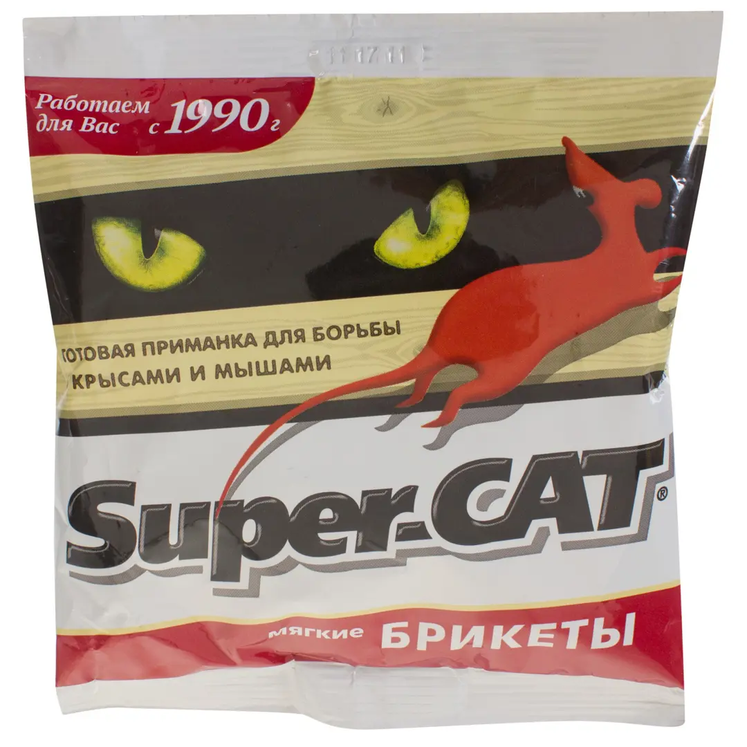 Брикет от грызунов Super Cat SSS-15187437 100 г