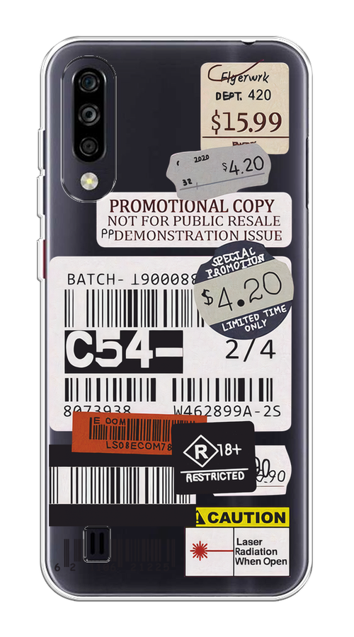 

Чехол на ZTE Blade A7 (2020) "Flight to Paris", Серый;бежевый, 133750-1