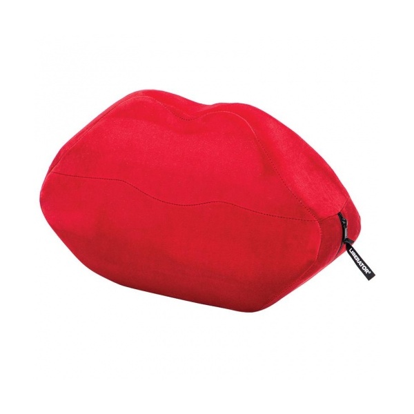 фото Микрофибровая подушка для любви liberator kiss wedge красная