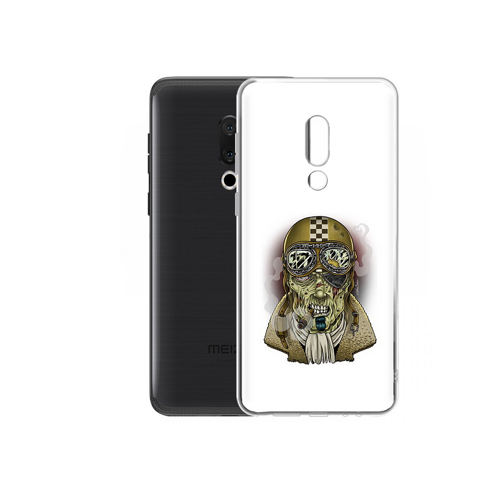 

Чехол MyPads Tocco для Meizu M15 Plus военный зомби, Прозрачный, Tocco
