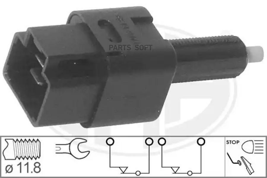 Выключатель NISSAN Note (06-12) стоп-сигнала ERA