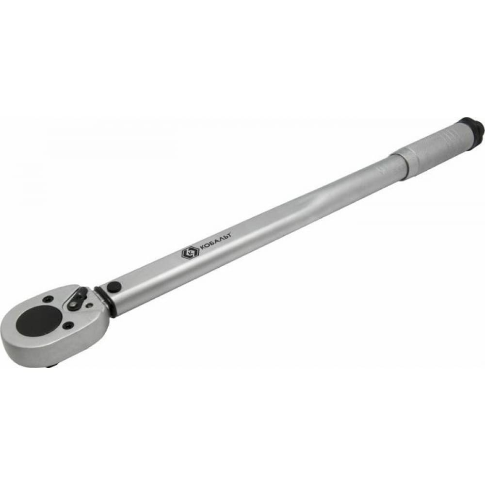 

Ключ динамометрический КОБАЛЬТ 649-691, 1/2", 42-210 Нм, Cr-V, кейс