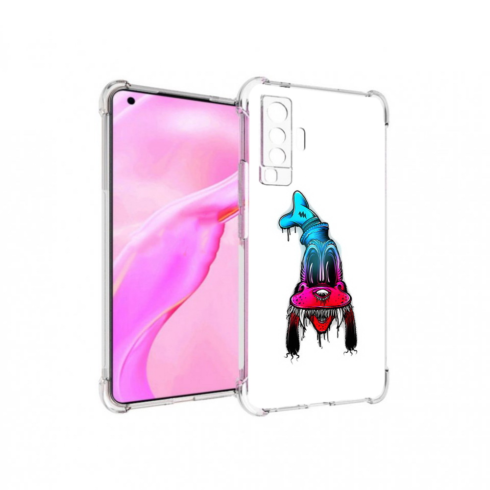 

Чехол MyPads Tocco для Vivo X50 Гуффи (PT226969.391.57), Прозрачный, Tocco