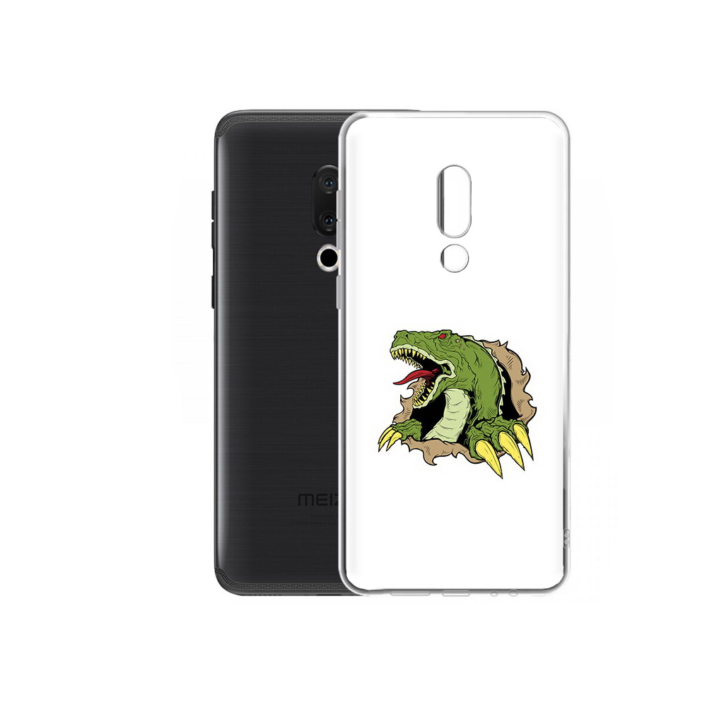 

Чехол MyPads Tocco для Meizu M15 Plus годзила, Прозрачный, Tocco