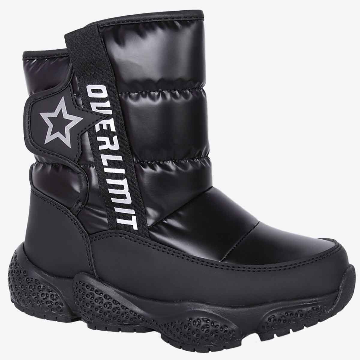 

Дутики детские Kapika 1295д-1 цв.черный р.30 RU, 1295д-1