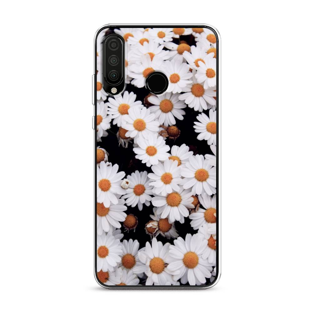 

Чехол Awog на Honor 20 Lite 2020 "Ромашковое поле", Белый, 611250-4