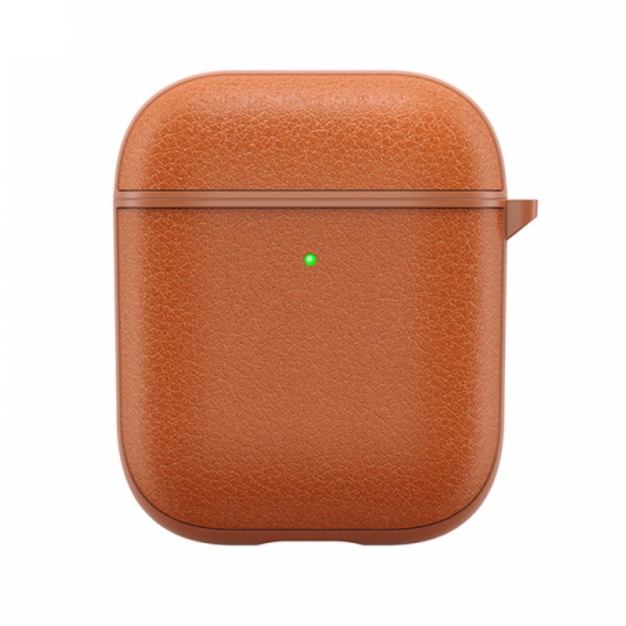 

Чехол WiWU Calfskin Genuine Leather Case для Airpods Brown