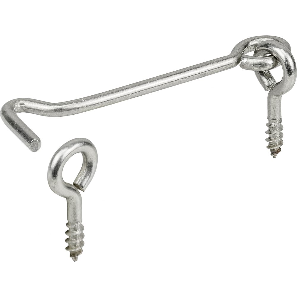 Крючок VORMANN накидной с осью, d80 мм, нержавеющая сталь 010082080