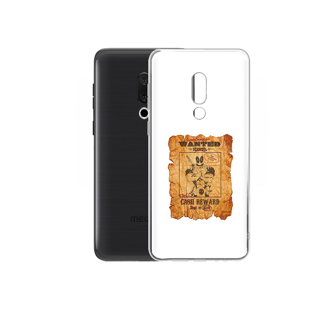 

Чехол MyPads Tocco для Meizu M15 Plus дедпул, Прозрачный, Tocco