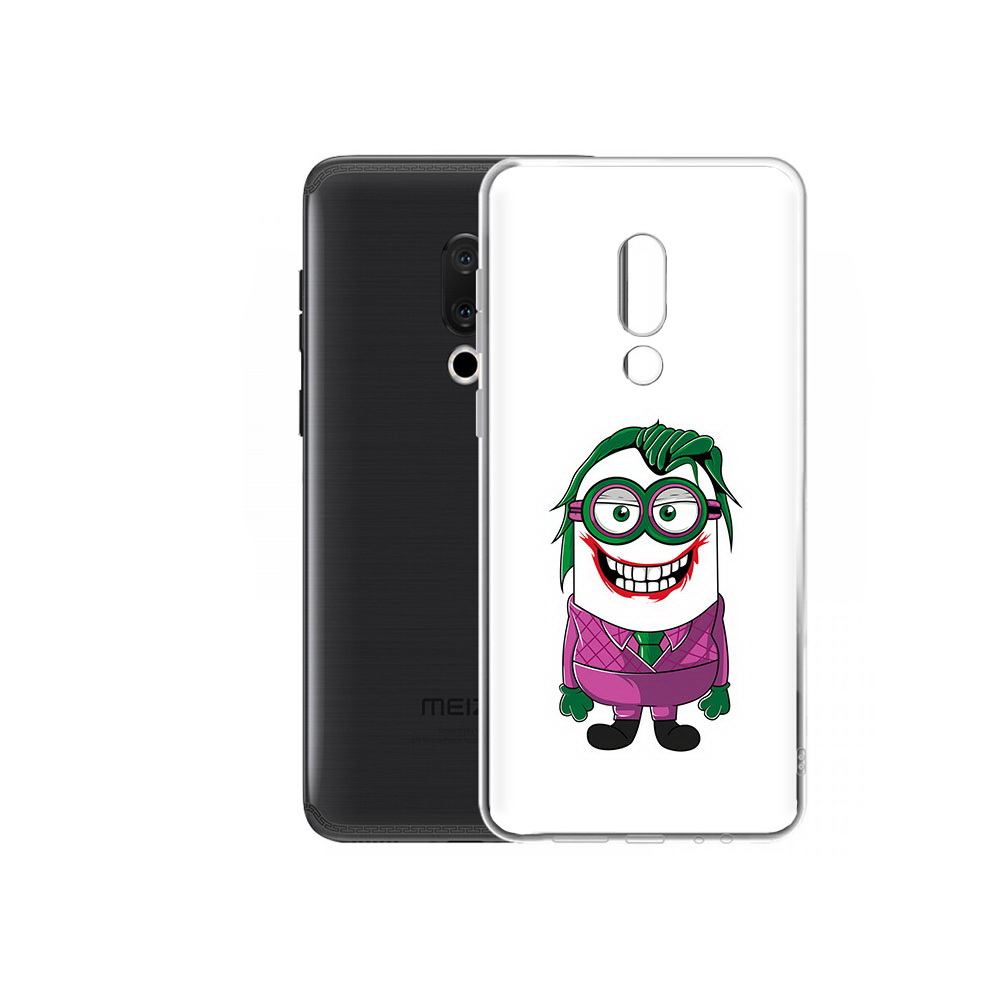 

Чехол MyPads Tocco для Meizu M15 Plus джокер миньон, Прозрачный, Tocco