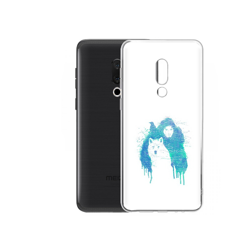 

Чехол MyPads Tocco для Meizu M15 Plus джон сноу, Прозрачный, Tocco
