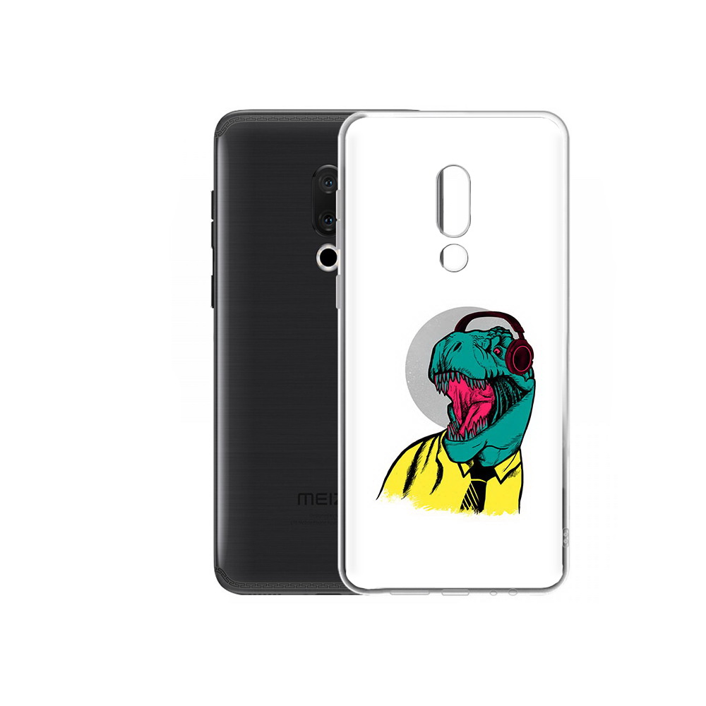 

Чехол MyPads Tocco для Meizu M15 Plus дино, Прозрачный, Tocco