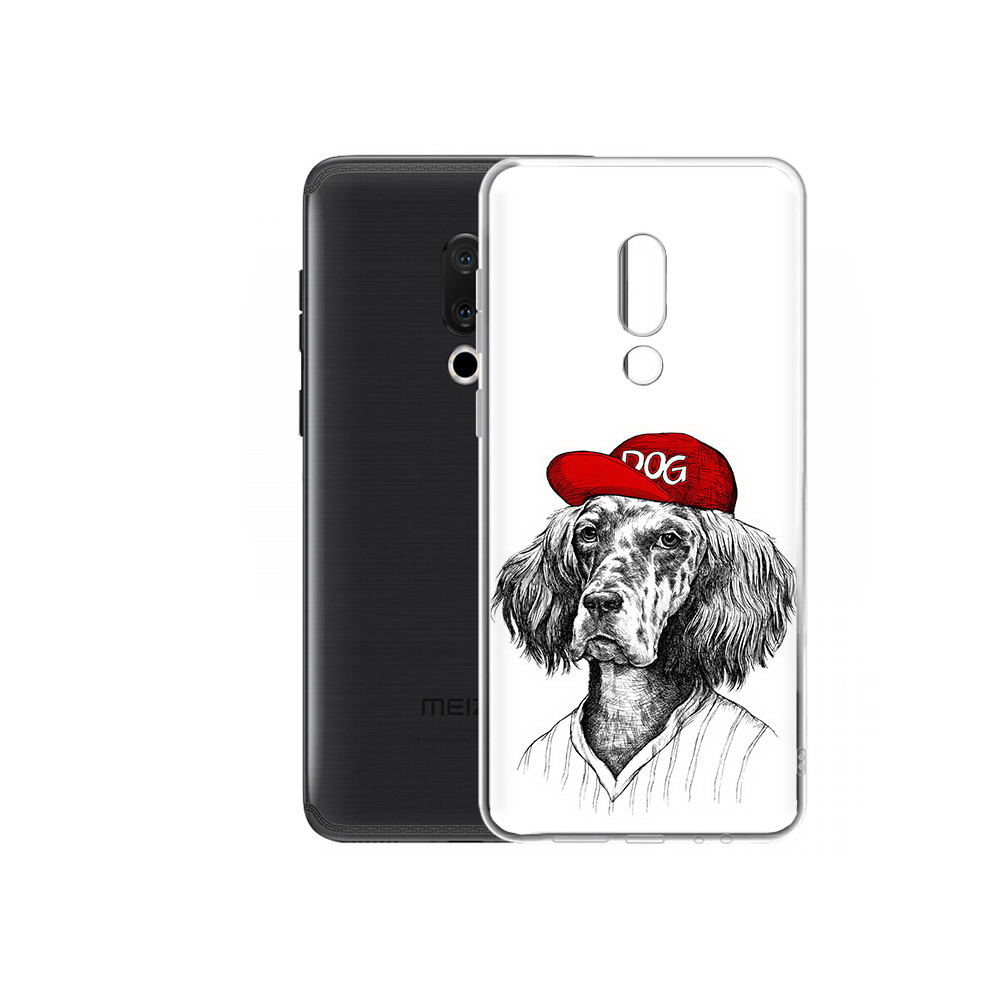 

Чехол MyPads Tocco для Meizu M15 Plus дог, Прозрачный, Tocco