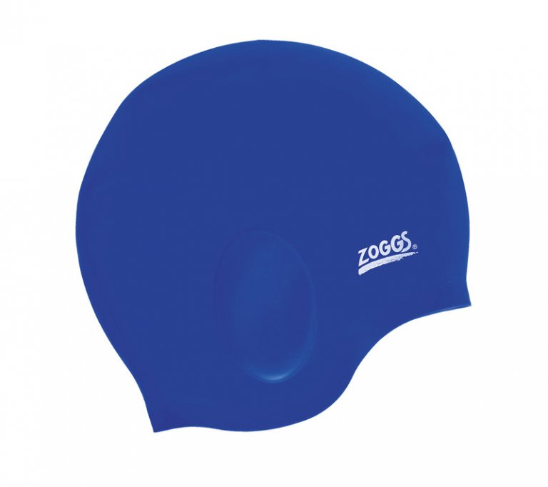 Шапочка для плавания ZOGGS Ultra Fit Silicone Cap (синий) 300767