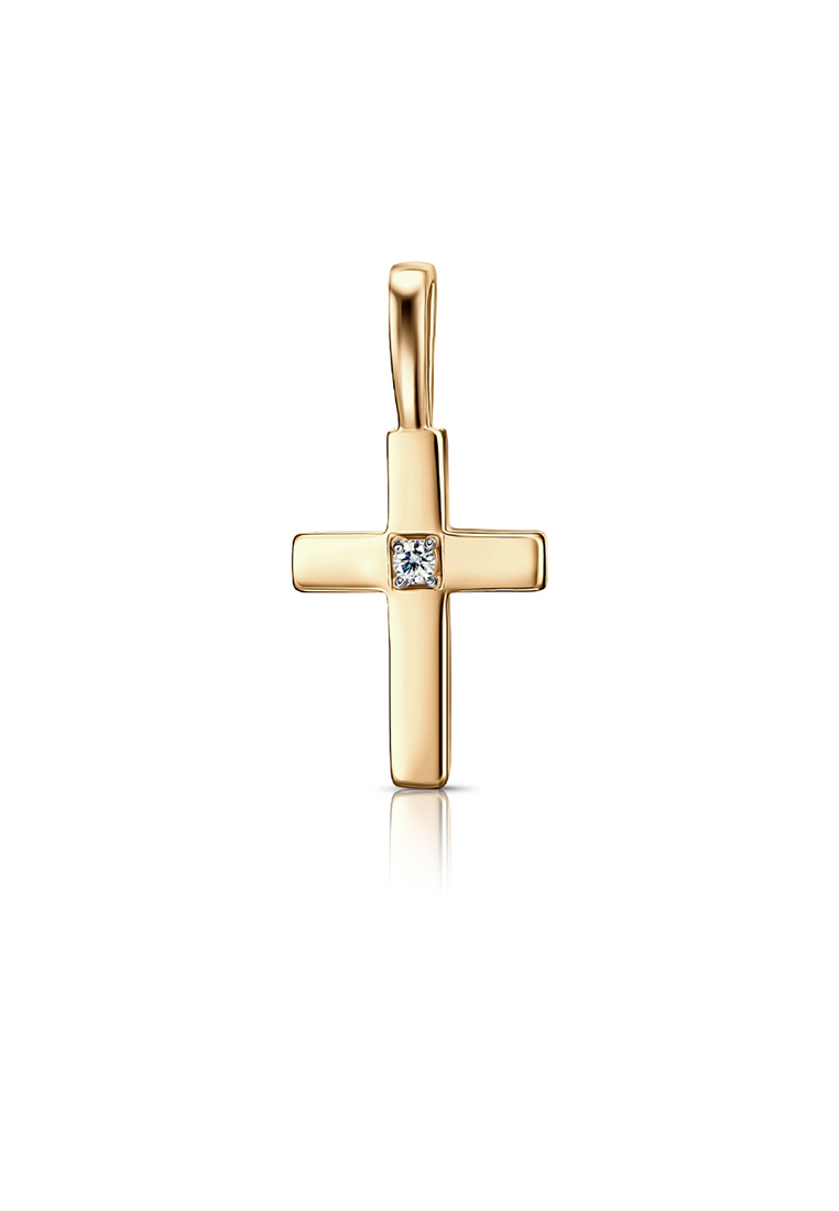 

Кулон из красного золота Kari Jewelry Кр112-1034Бр, бриллиант, Кр112-1034Бр