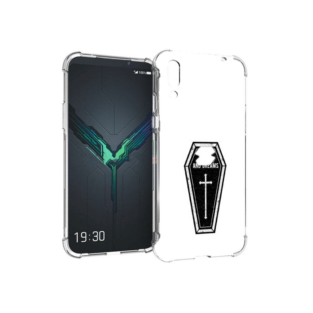 

Чехол MyPads Tocco для Xiaomi Black Shark 2 гроб с мечтами (PT144492.263.299), Прозрачный, Tocco