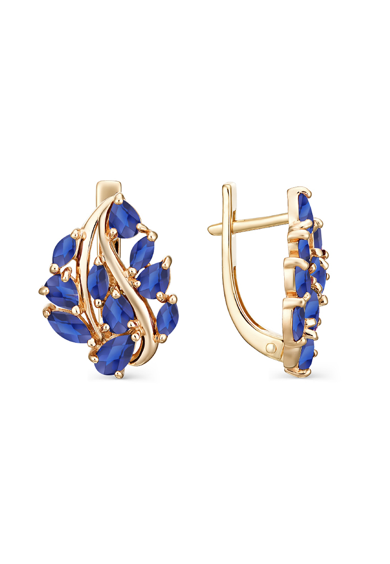 

Серьги из серебра Kari Jewelry С669-1003ГТС, сапфир, С669-1003ГТС