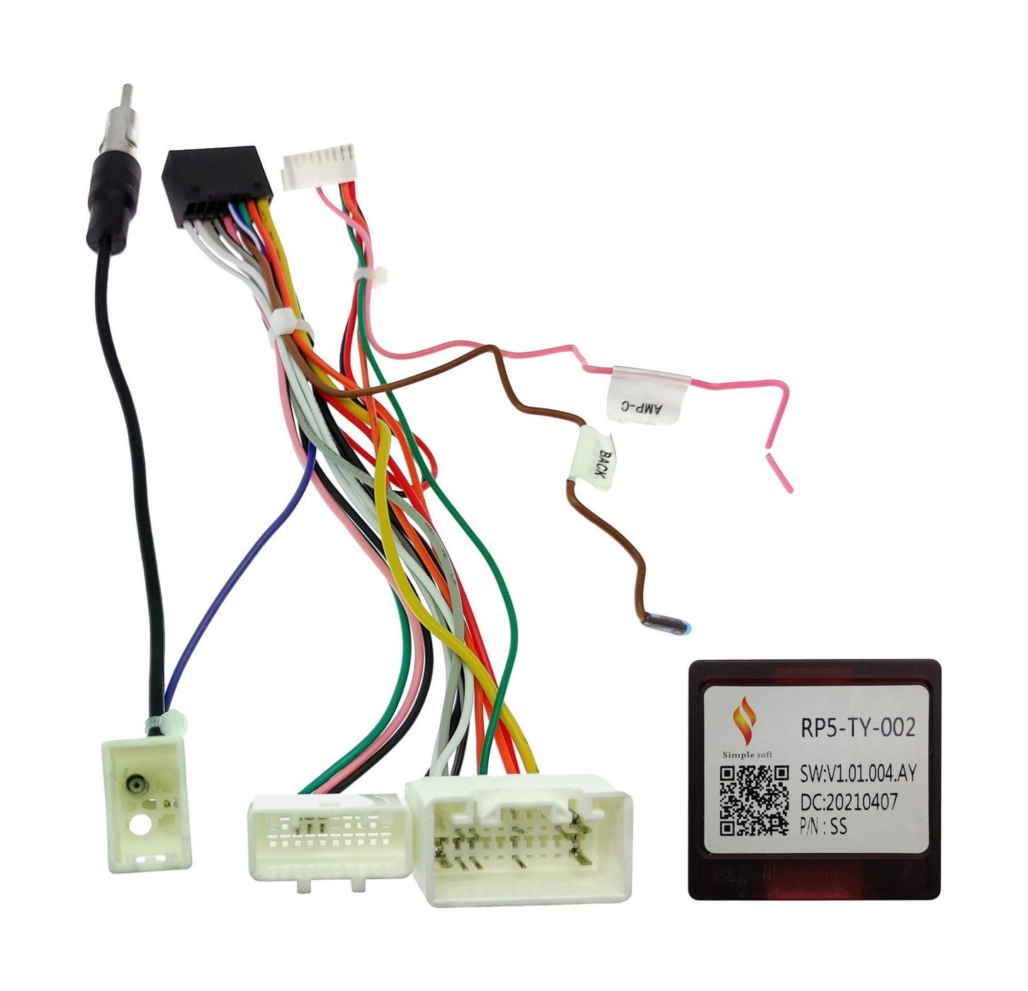 

Провод UMS Ksize WS-MTTY23 для подключения ШГУ Toyota 2003-2013 тип 2 CAN, WS-MTTY23