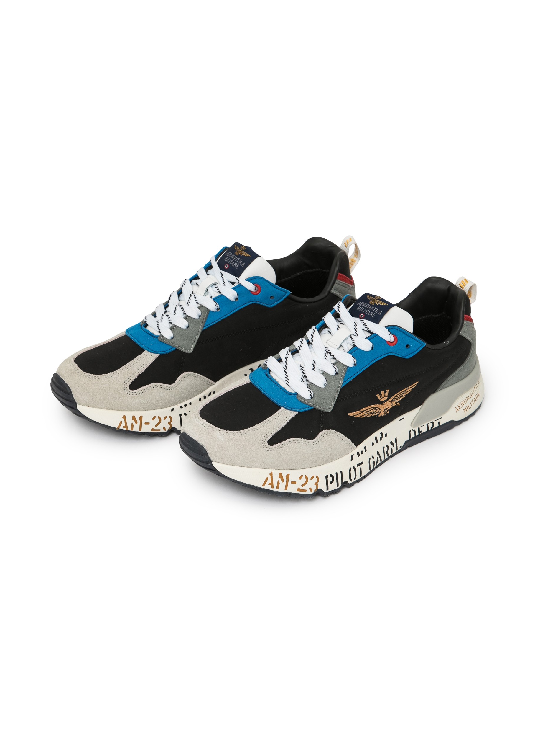 

Кроссовки мужские Aeronautica Militare SC214CT2955 серые 45 EU, SC214CT2955