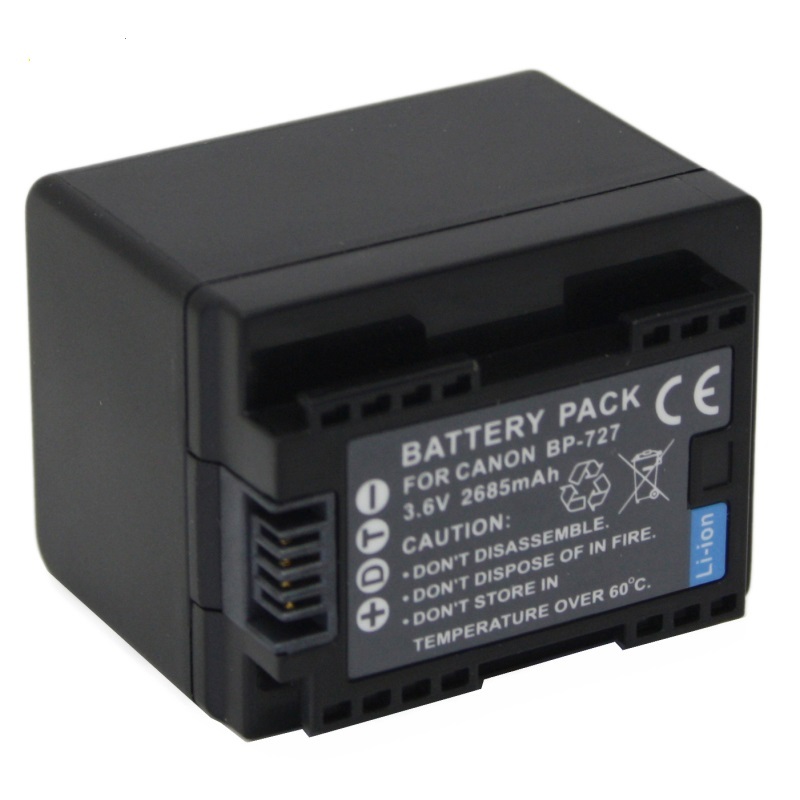 

Аккумулятор Jinnet BP-727 для Canon 2685 mAh, BP-727