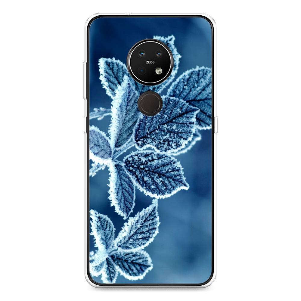 

Чехол на Nokia 6.2 "Зима 6", Голубой;белый, 123050-2