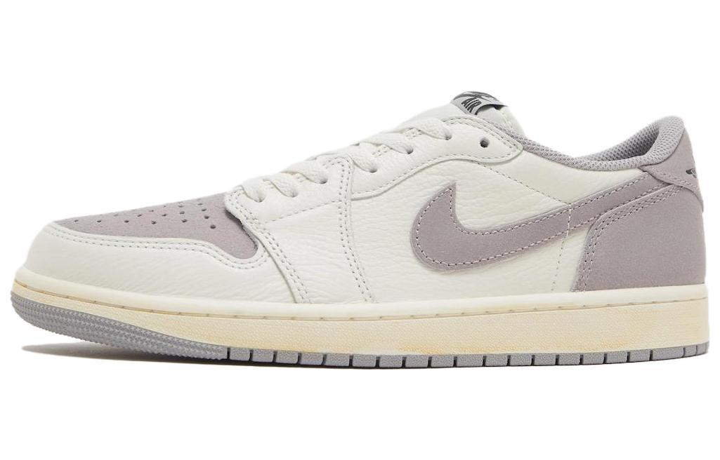 

Кеды унисекс Jordan Air Jordan 1 Low OG Atmosphere Grey бежевые 40 EU, Бежевый, Air Jordan 1 Low OG Atmosphere Grey