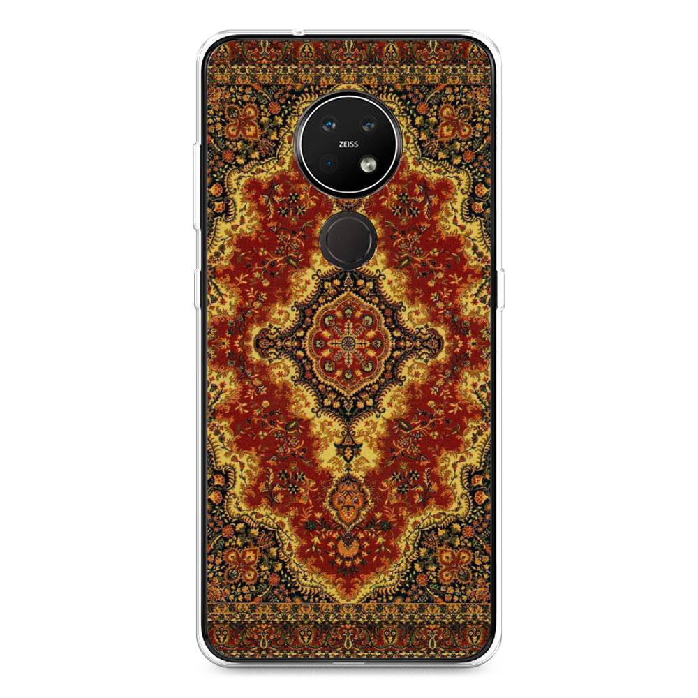 

Чехол на Nokia 6.2 "Ковер", Коричневый;золотистый;красный, 123050-3