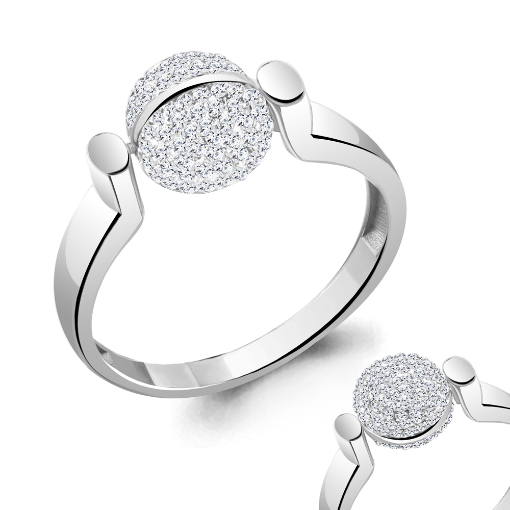 

Кольцо из серебра р. , AQUAMARINE 66696_925_р, 66696_925_р