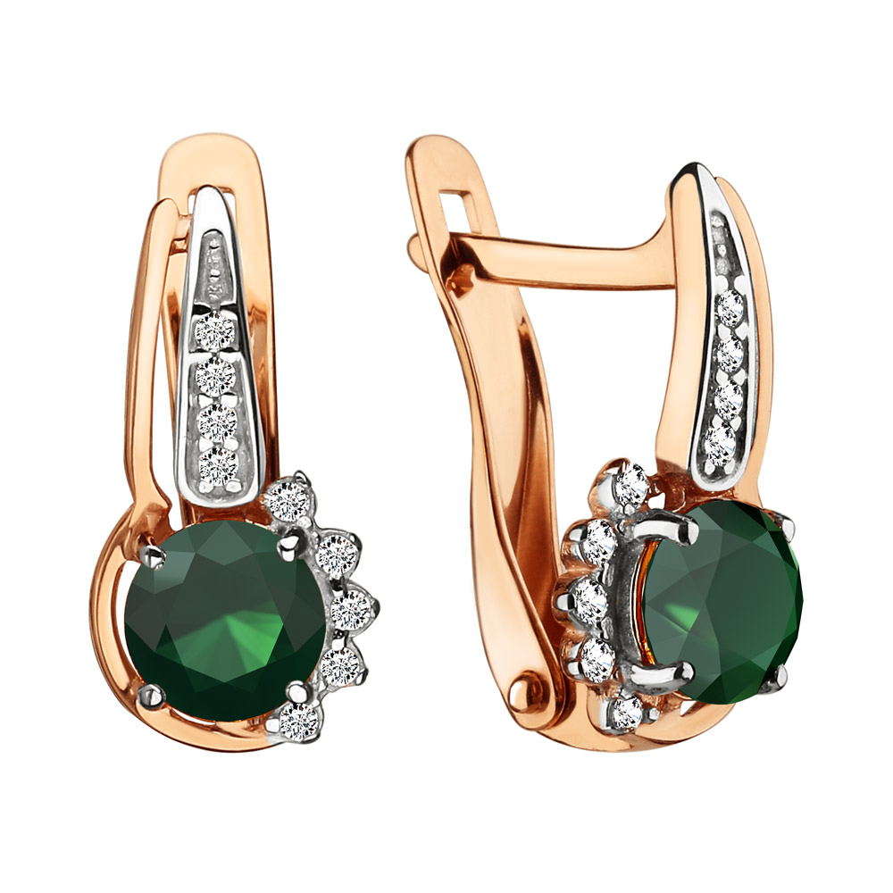 

Серьги из золота 4496409А_585_кз, 4496409А_585_кз