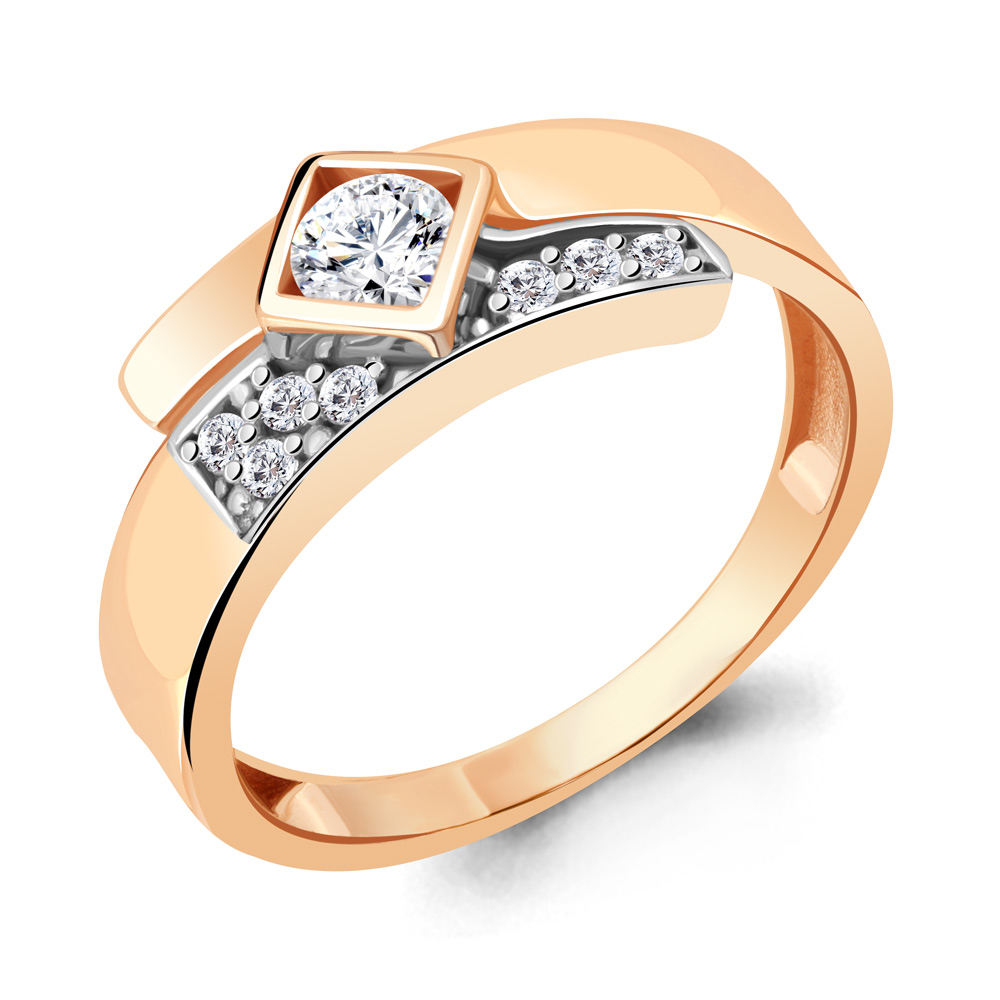 

Кольцо из серебра р. 21,5 AQUAMARINE 66652А_925_з, 66652А_925_з