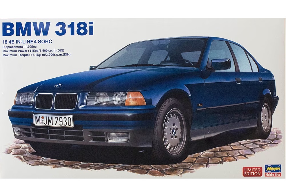 

20320 Автомобиль BMW 318i HASEGAWA 1/24