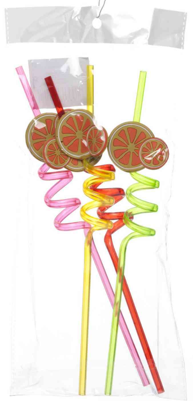 

Трубочки Source Well Апельсин 4 шт в ассортименте