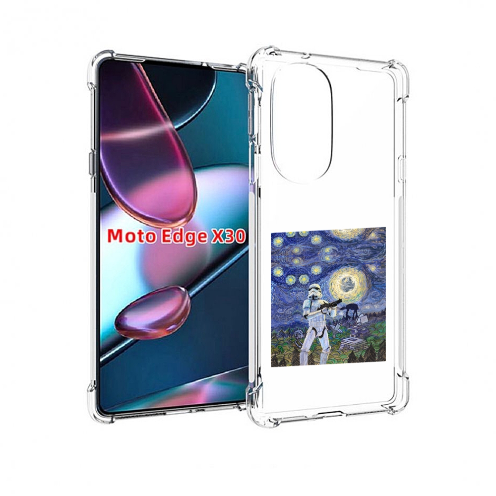 

Чехол MyPads star wars звездная ночь для Motorola Moto Edge X30, Прозрачный, Tocco