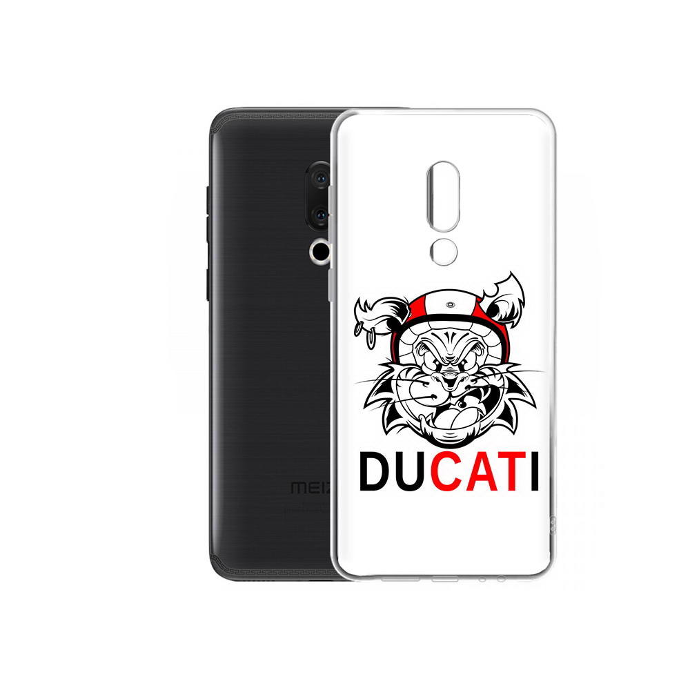 

Чехол MyPads Tocco для Meizu M15 Plus дукати, Прозрачный, Tocco