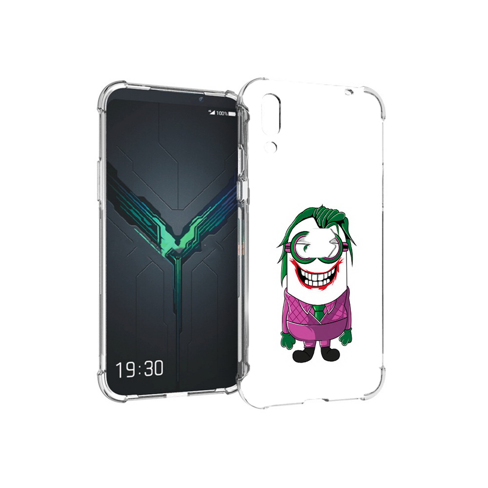 

Чехол MyPads Tocco для Xiaomi Black Shark 2 джокер миньон (PT144492.263.322), Прозрачный, Tocco