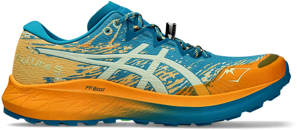 

Кроссовки мужские Asics FUJI LITE 5 голубые 10.5 US, Голубой, FUJI LITE 5